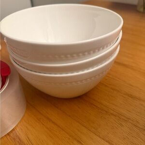 Mikasa Classic White Dinnerware Bowls